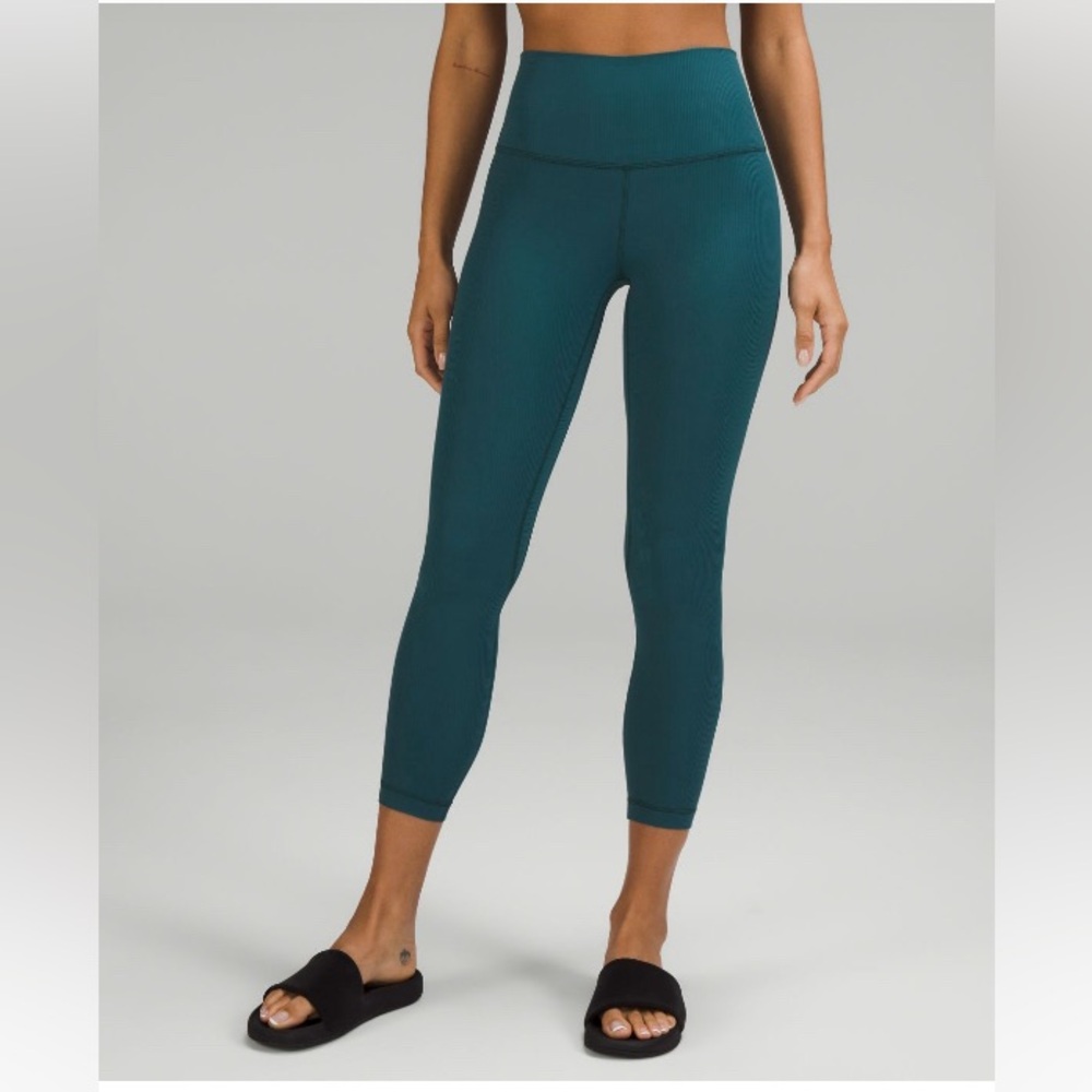 lululemon ribbed align pant 25”